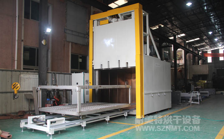 過濾器材水份干燥300度臺(tái)車烘箱